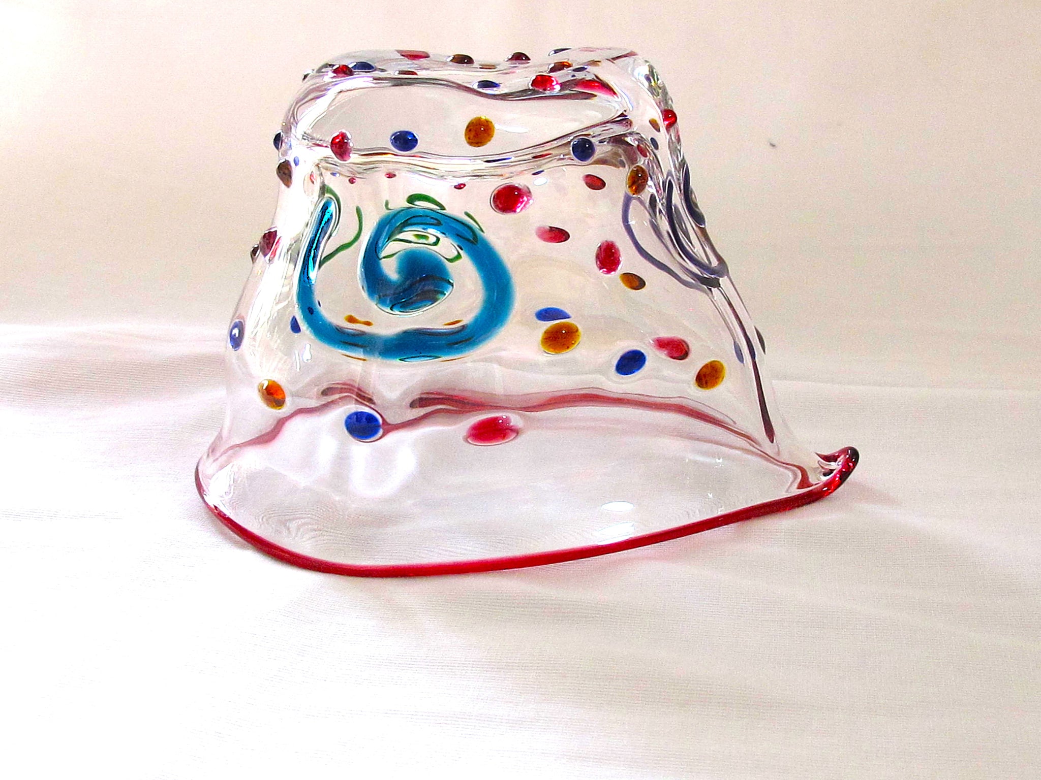 ジュエリー　片口（口巻き赤）