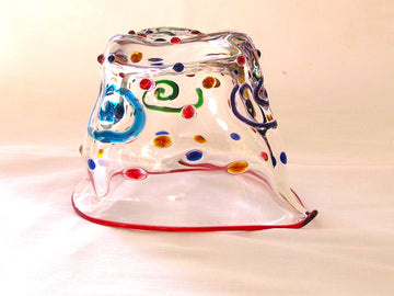 ジュエリー　片口（口巻き赤）