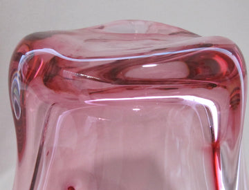 モダンな金赤の片口（大）　※限定一点モノ