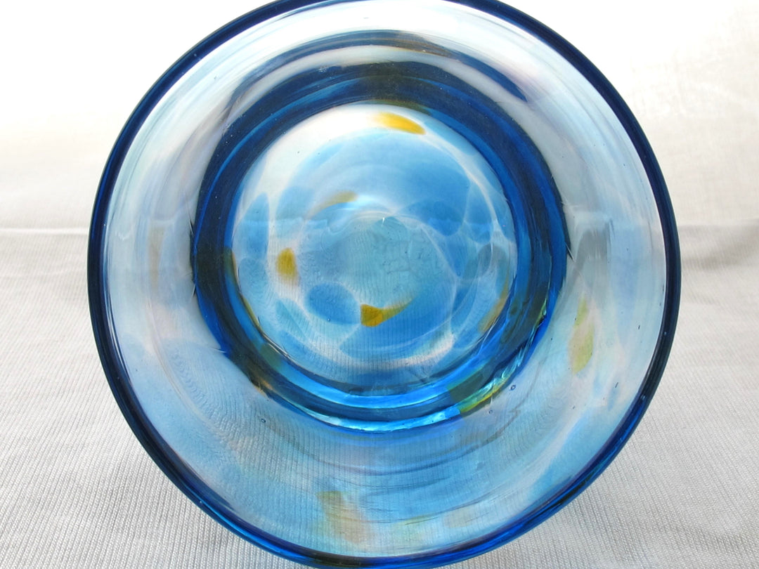 彩散らし青Glass