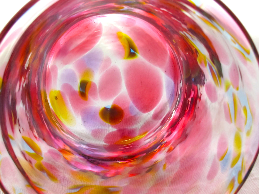 彩散らし赤Glass⑤