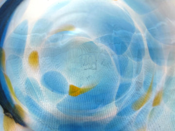 彩散らし青Glass