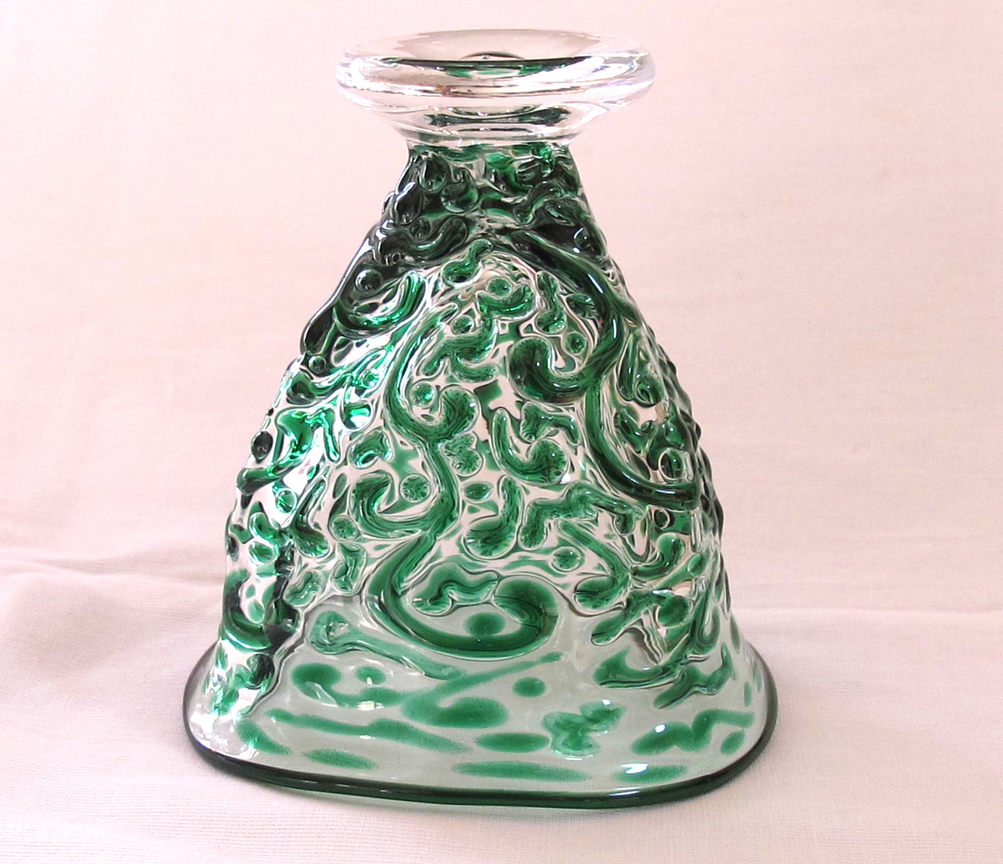 アラベスクつららグラス　緑