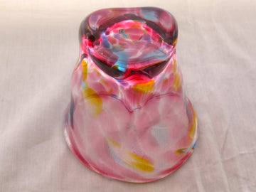 彩散らし赤　ロックGlass